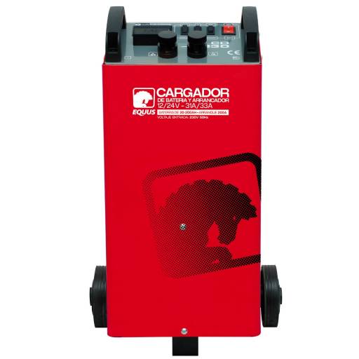 Cargador de Batera y Arrancador Equus 12/24V - 31A/33A 