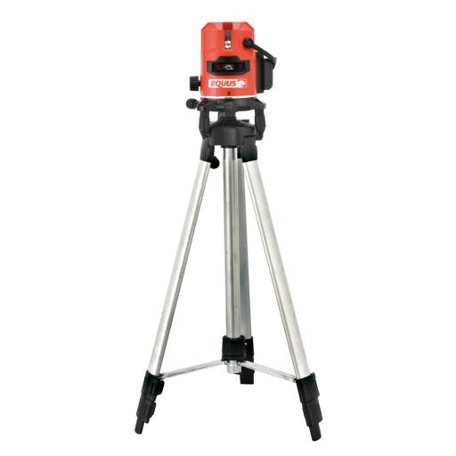 Nivel Laser Verde 50m Autonivelante 360 con Trpode y Accesorios Equus